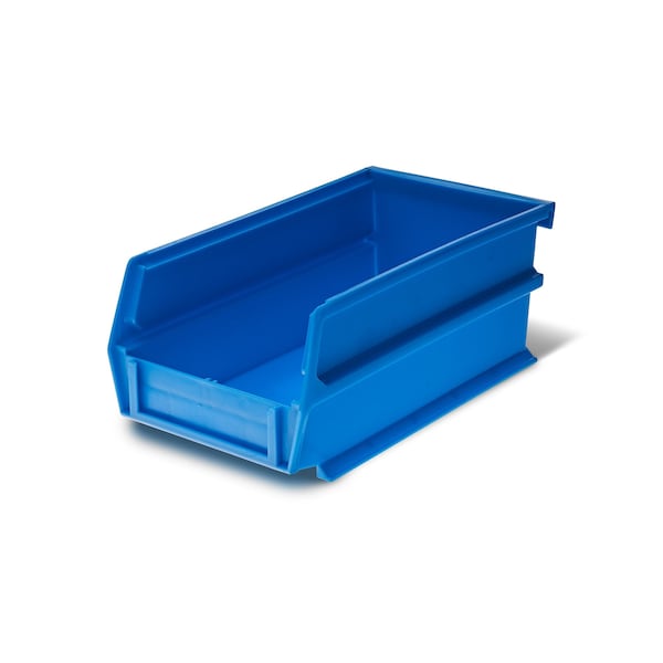 Polypropylene Polypropylene Bin Kit, 7.375 In. D X 3 In. H X 4.125 In. W, Blue